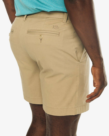 Southern Tide 7 Inch Khaki Shorts - Channel Marker Fabric For Sale