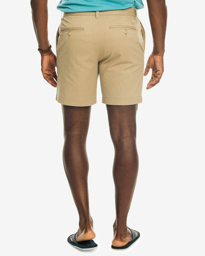 Southern Tide 7 Inch Khaki Shorts - Channel Marker Fabric For Sale