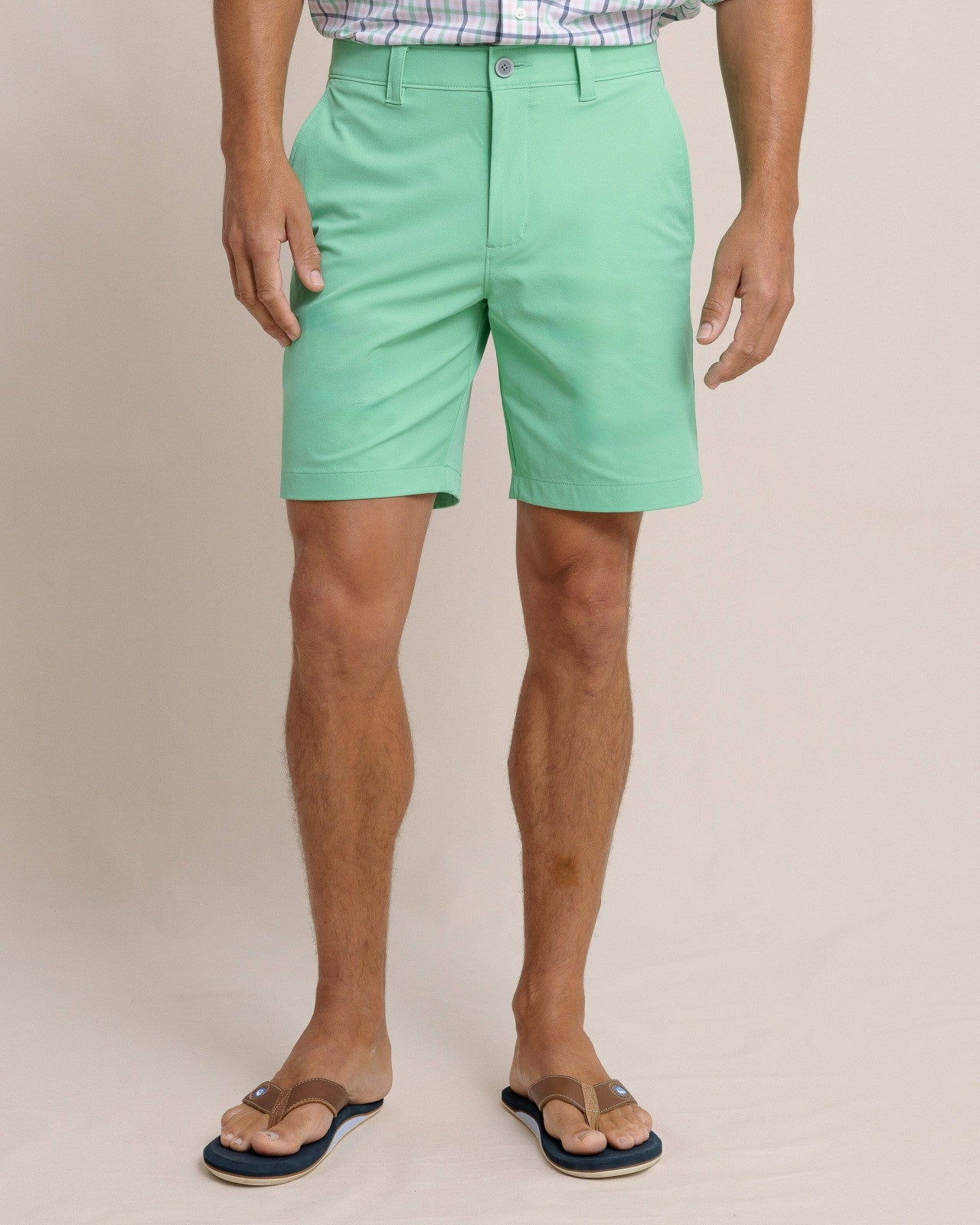 Southern Tide brrr°®-die 8 Inch Performance Golf Short - Green For Sale