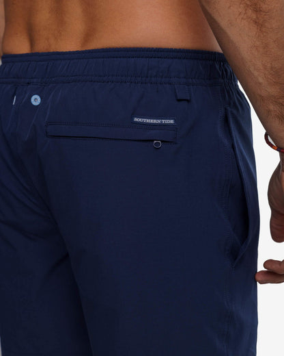 Southern Tide Solid Swim Trunk For Sale