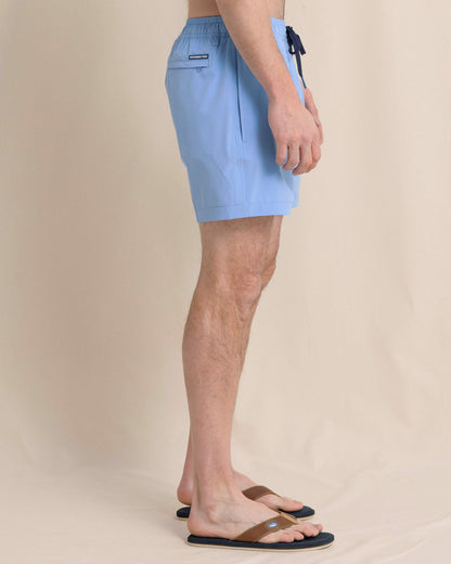 Southern Tide Solid Swim Trunk For Sale