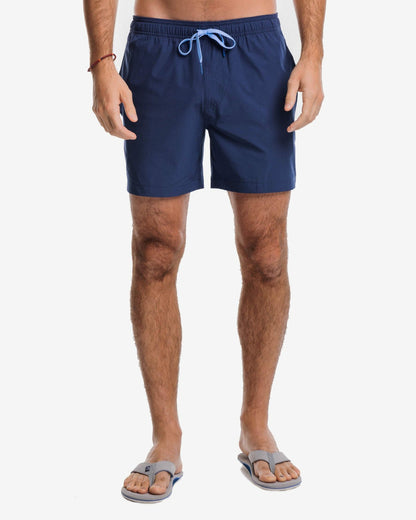 Southern Tide Solid Swim Trunk For Sale