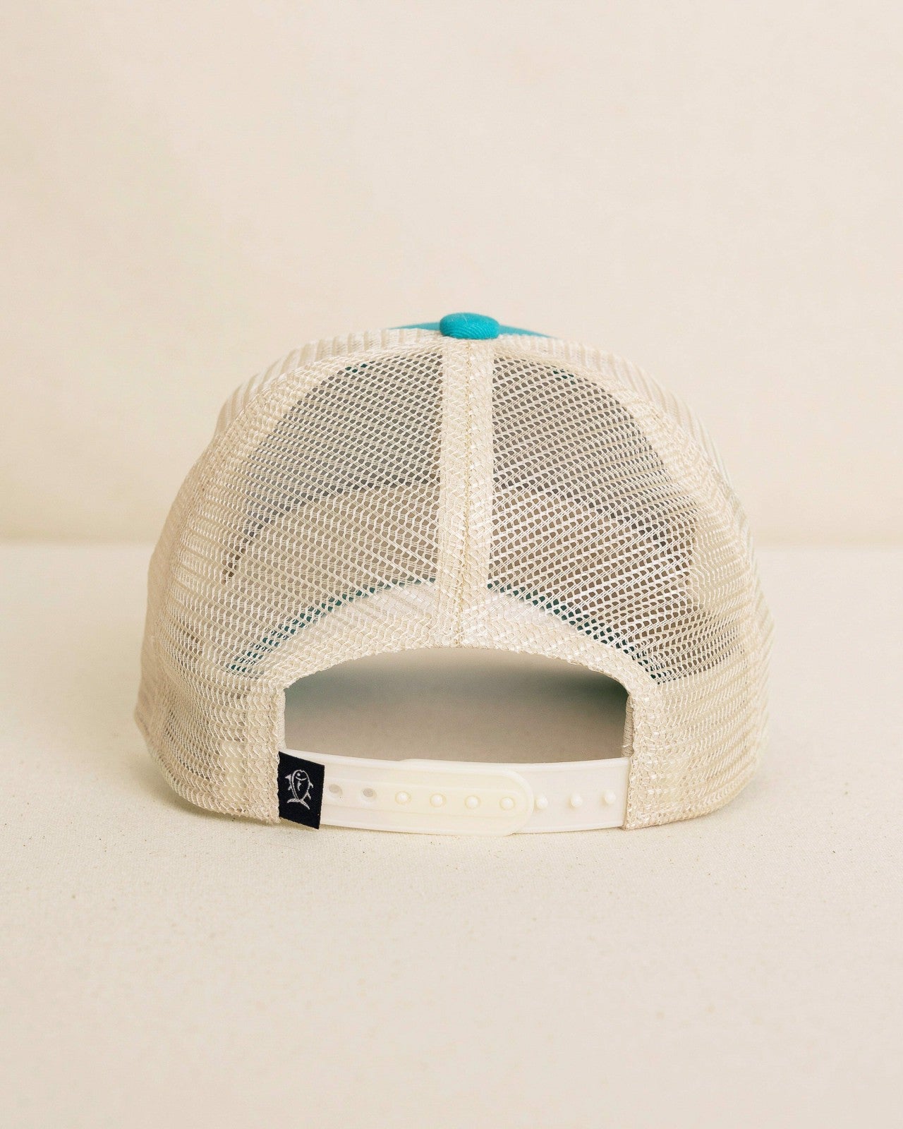 Southern Tide ST Leather Patch Trucker Hat For Sale