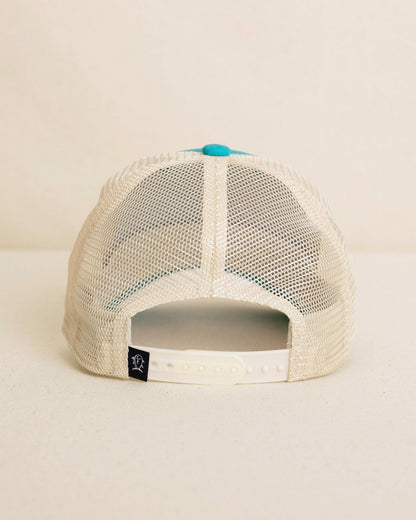 Southern Tide ST Leather Patch Trucker Hat For Sale