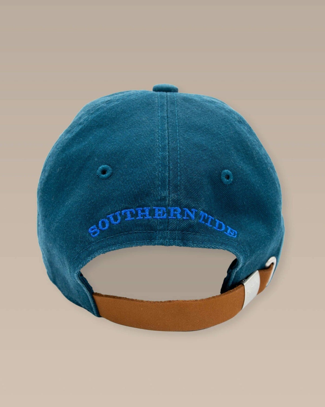 Southern Tide Mens Skipjack Leather Strap Hat For Sale