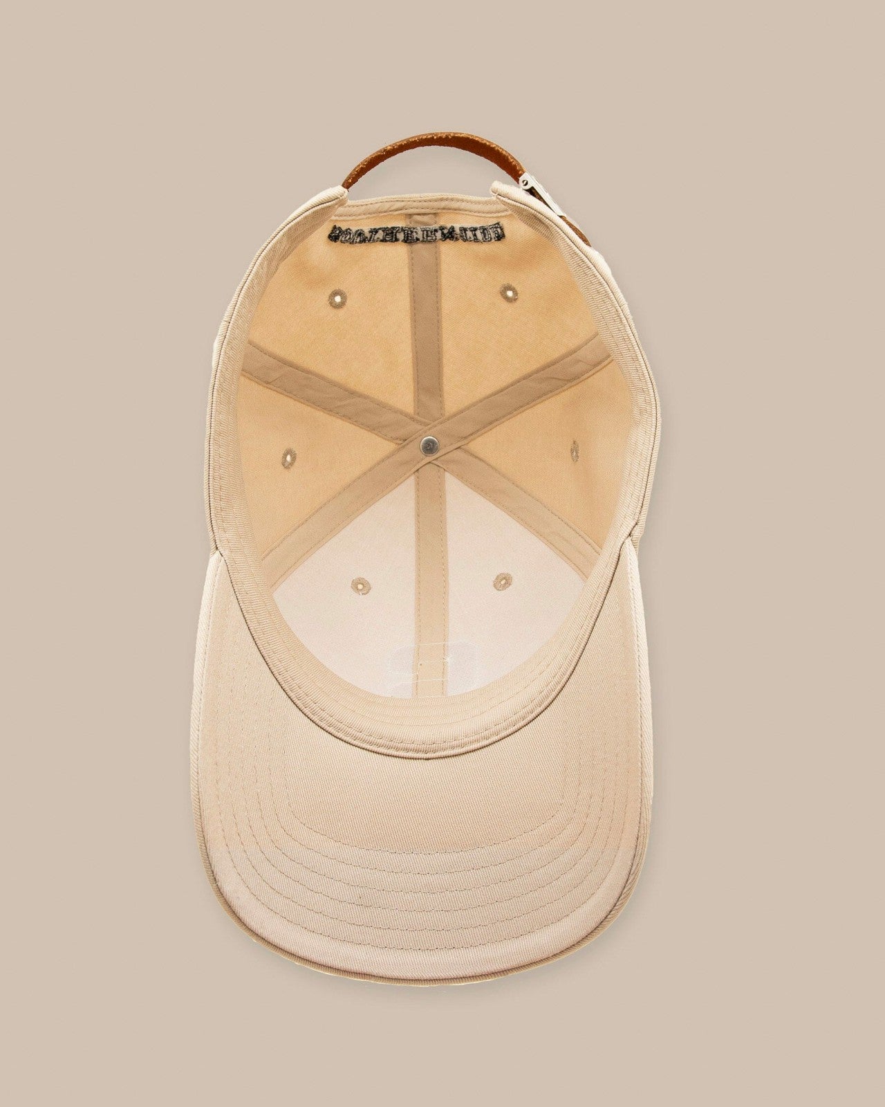 Southern Tide ST Letterman Leather Strap Hat For Sale