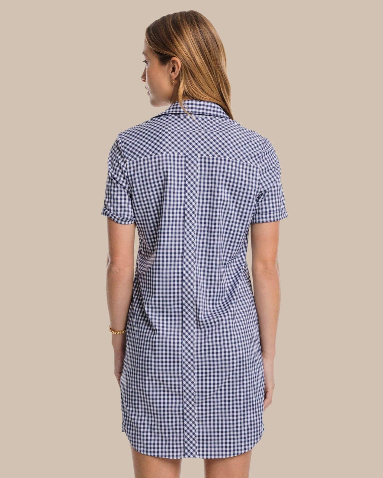 Southern Tide Kamryn brrr°® Intercoastal Gingham Dress For Sale