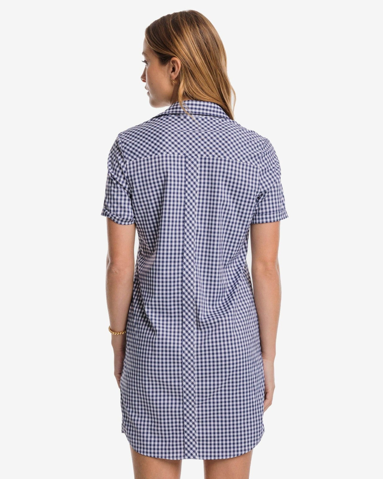 Southern Tide Kamryn brrr°® Intercoastal Gingham Dress For Sale