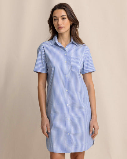 Southern Tide Cam brrr°® Stripe Dress For Sale