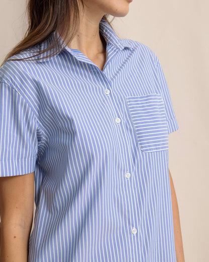 Southern Tide Cam brrr°® Stripe Dress For Sale