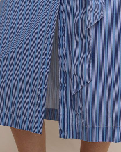 Southern Tide Trista Striped Midi Shirt Dress For Sale