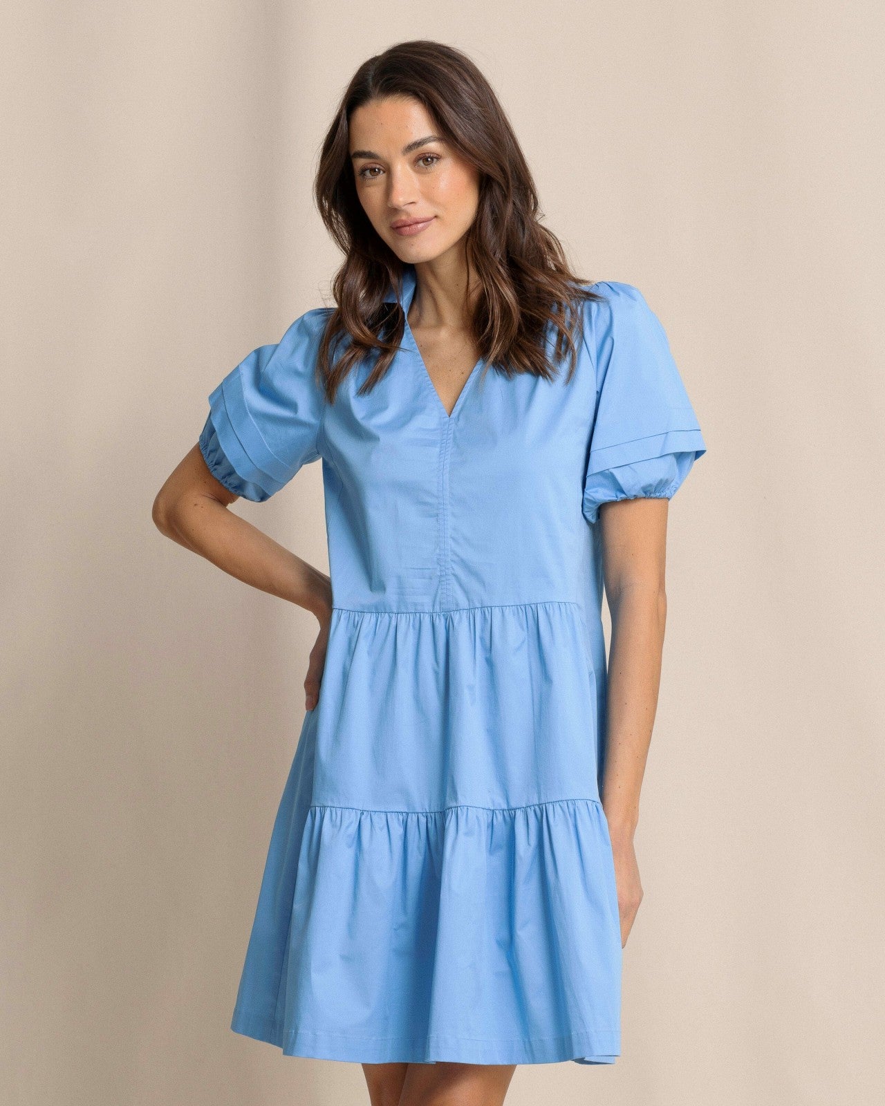 Southern Tide Piper Short Sleeve Dress For Sale