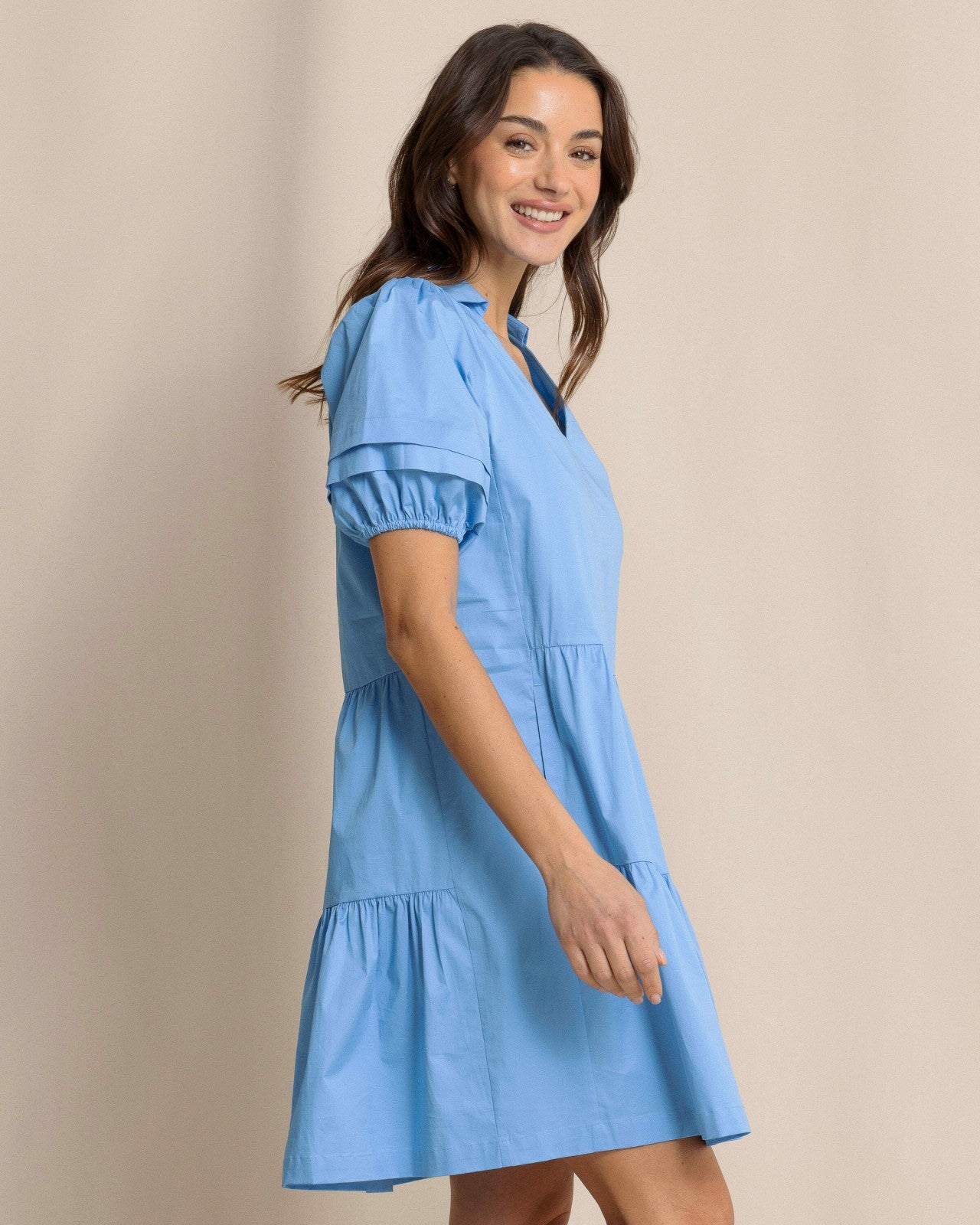 Southern Tide Piper Short Sleeve Dress For Sale