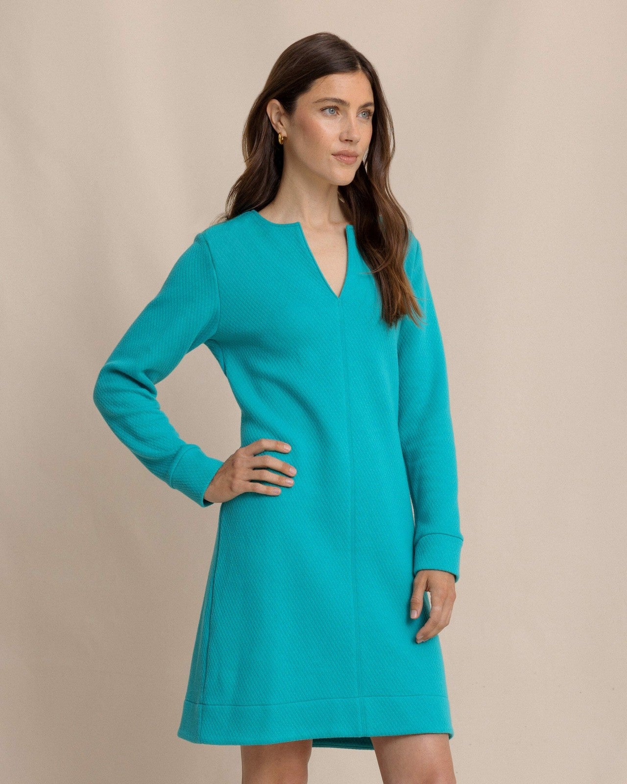 Southern Tide Cady Jacquard Dress - Spruce Shade For Sale