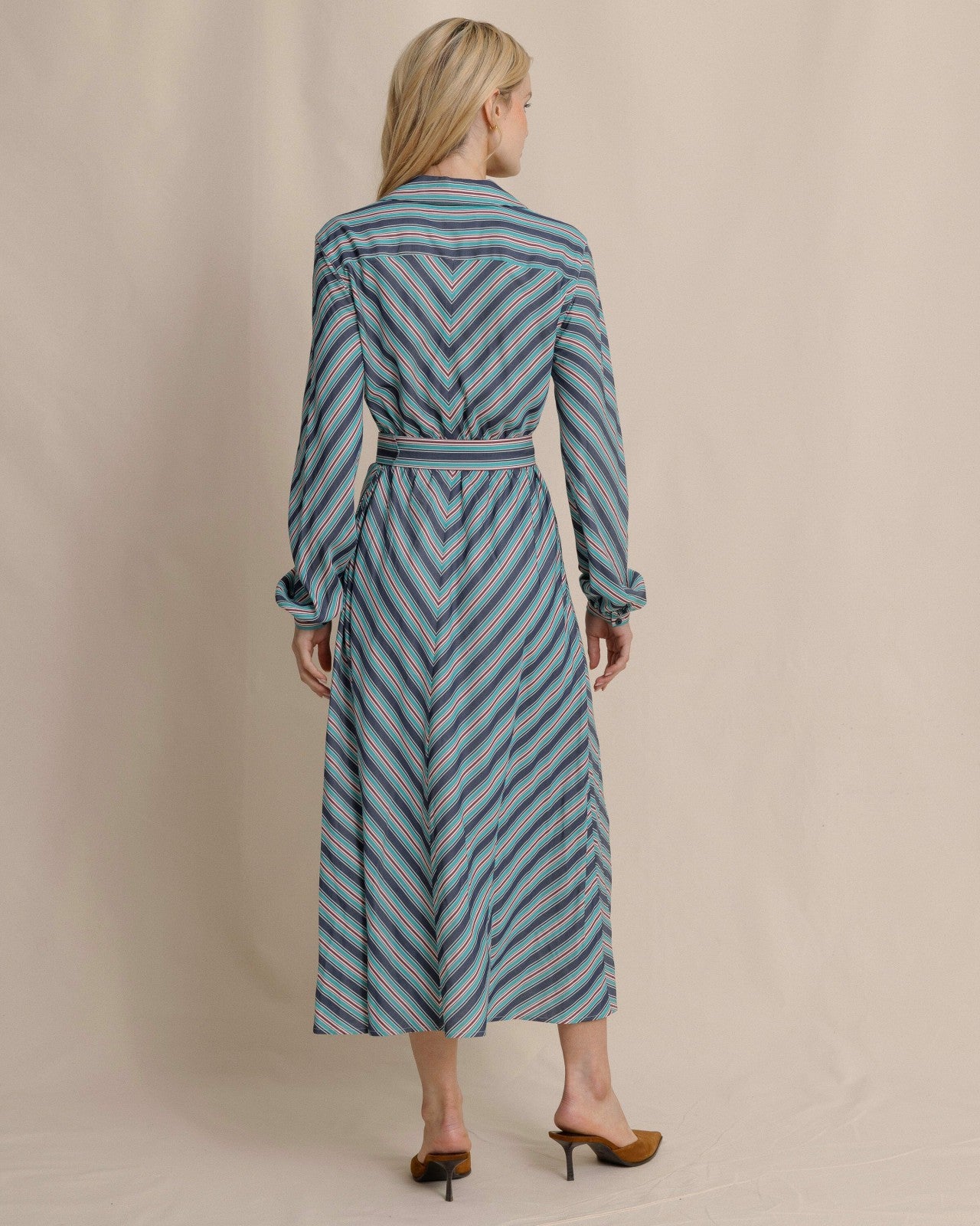 Southern Tide Clarissa Stripe Maxi Dress For Sale