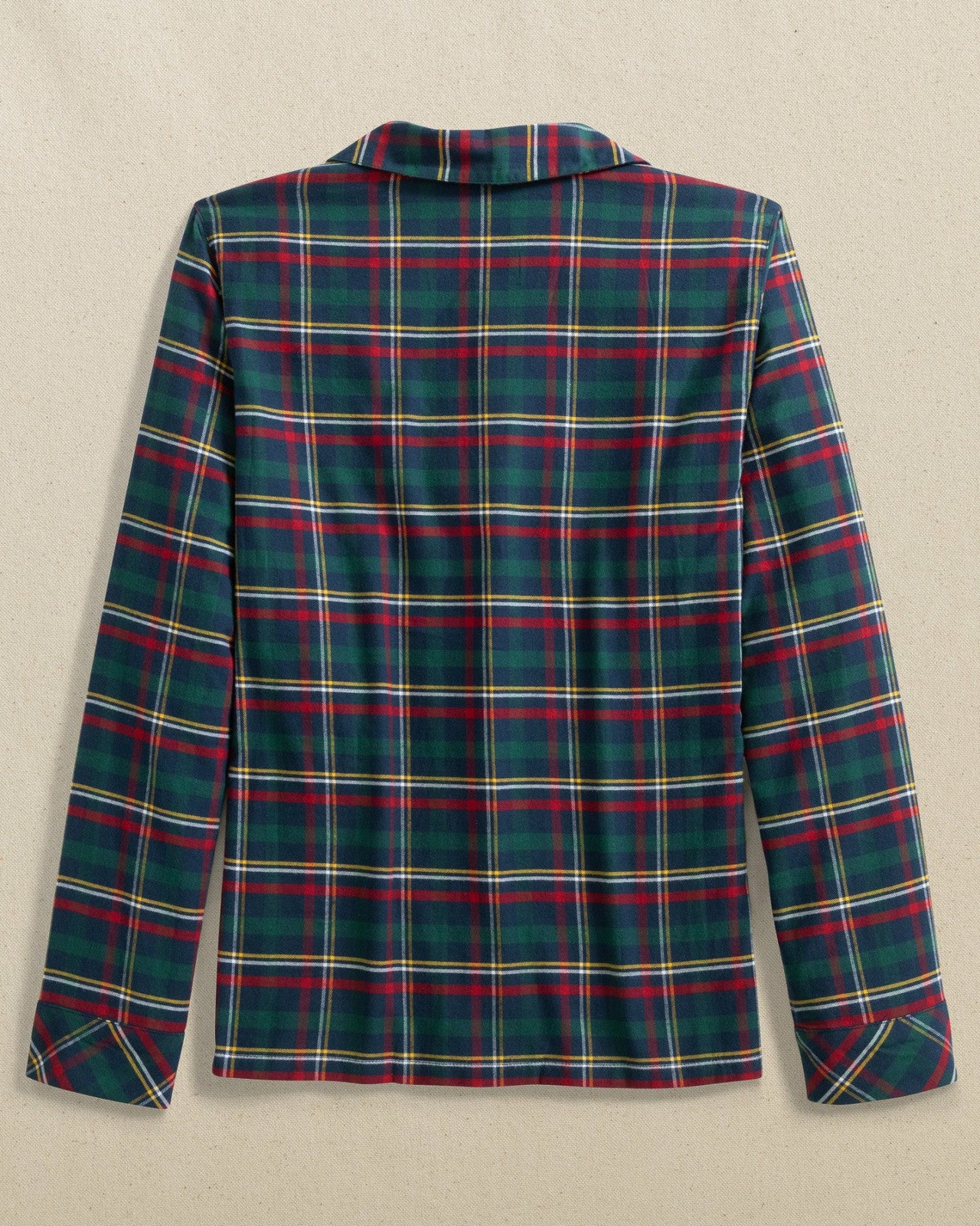 Southern Tide Partridgeberry Plaid Lounge Shirt For Sale