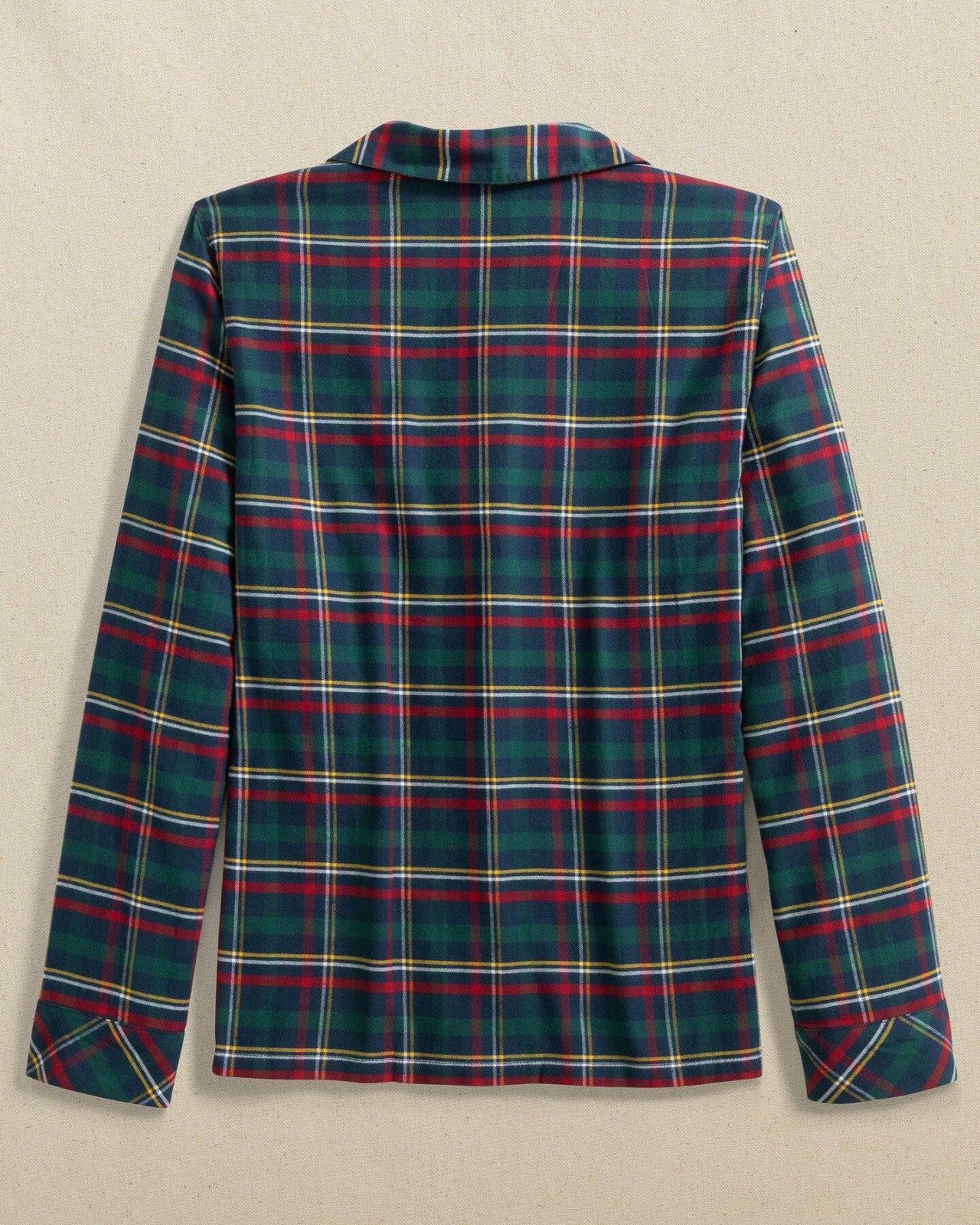 Southern Tide Partridgeberry Plaid Lounge Shirt For Sale