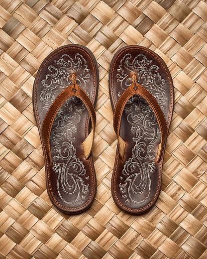 Tommy Bahama | OluKai® Paniolo Sandals / Natural