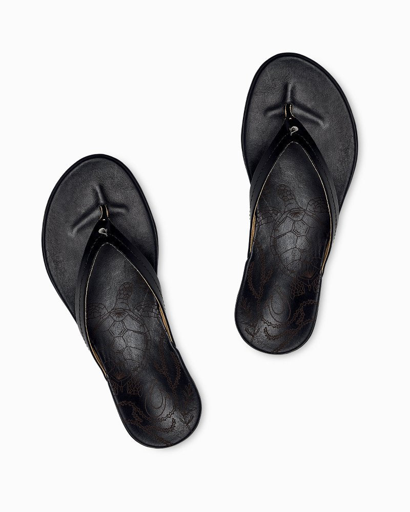 Tommy Bahama | OluKai® Honu Sandals / Black