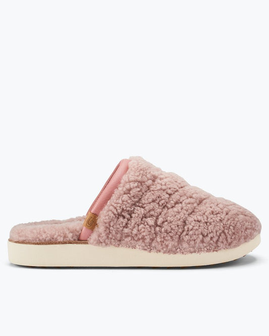 Tommy Bahama | OluKai® Pūpū Mua Fuzzy Slippers / Pink Sea Salt