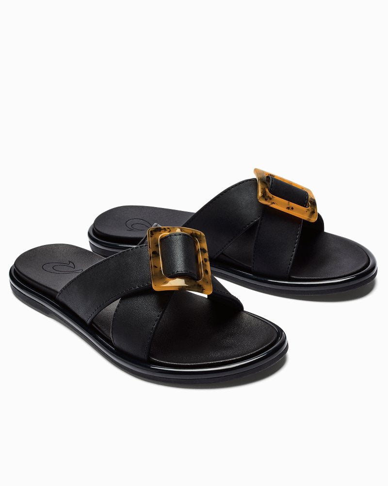 Tommy Bahama | Olukai® La'I Slide Sandals / Black