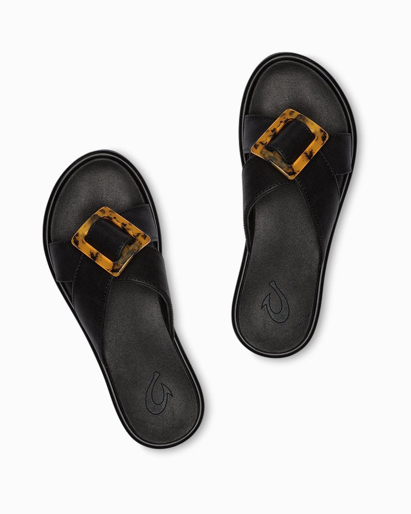 Tommy Bahama | Olukai® La'I Slide Sandals / Black