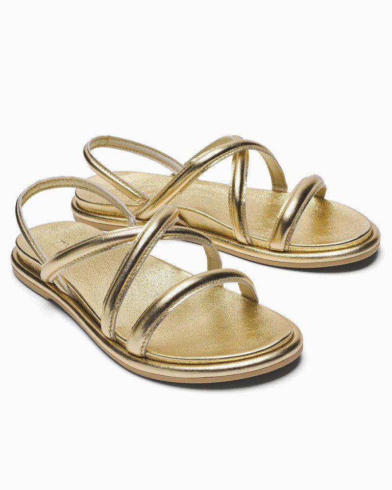 Tommy Bahama | Olukai® Tiare Strappy Slide Sandals / Bubbly