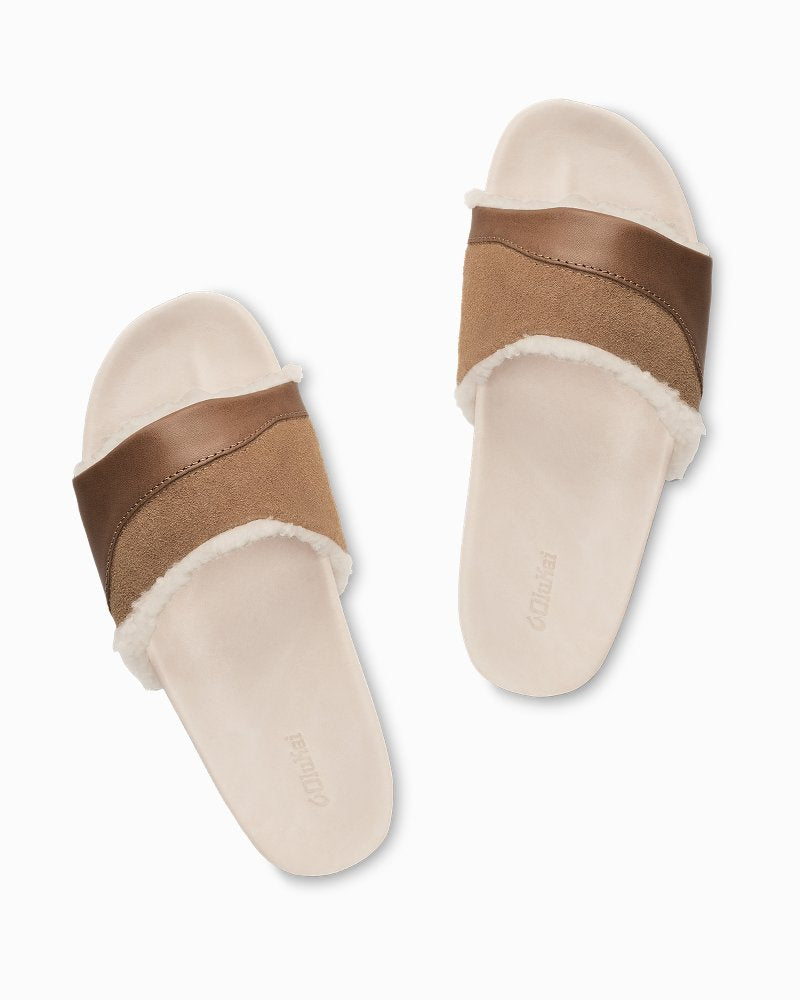 Tommy Bahama | OluKai® Ho'ala Slide Slippers / Tan