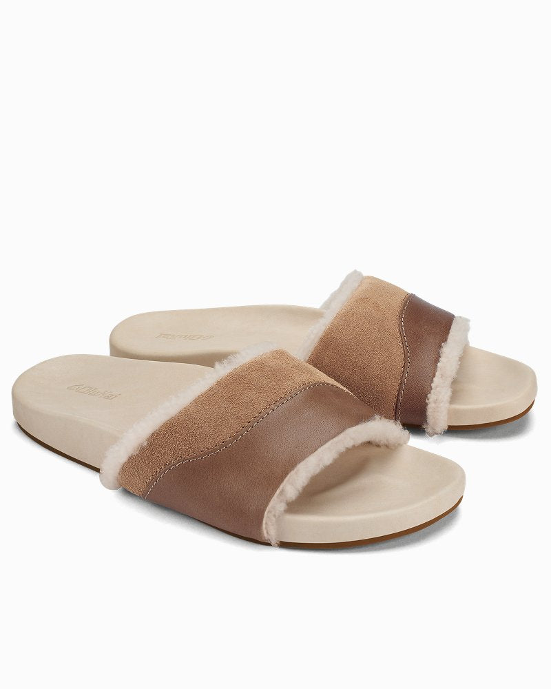 Tommy Bahama | OluKai® Ho'ala Slide Slippers / Tan
