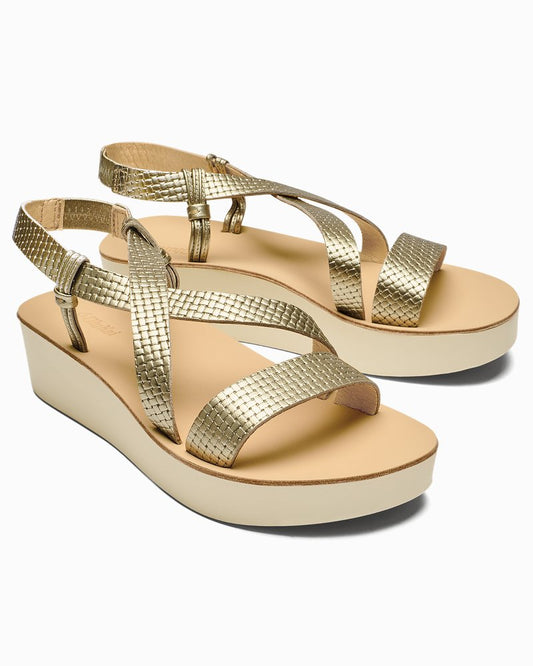 Tommy Bahama | Olukai® Onohi Strappy Platform Sandals / Bubbly