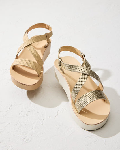 Tommy Bahama | Olukai® Onohi Strappy Platform Sandals / Bubbly