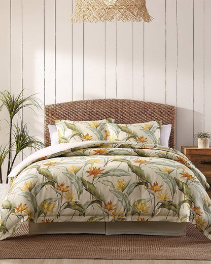 Tommy Bahama | Birds of Paradise 4-Piece California King Comforter Set / Ivory