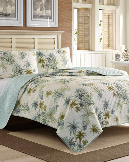 Tommy Bahama | Serenity Palms King Quilted Sham / Blue