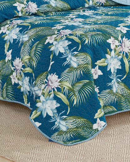 Tommy Bahama | Southern Breeze 3-Piece Full/Queen Quilt Set / Blue