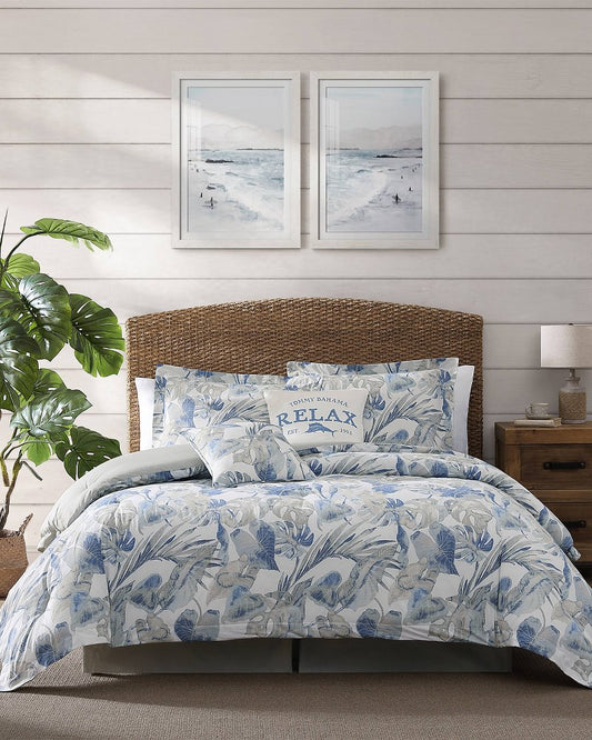 Tommy Bahama | Raw Coast 3-Piece Queen Comforter Set / Blue
