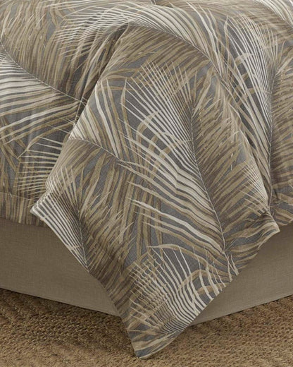 Tommy Bahama | Raffia Palms California King Comforter Set / Grey