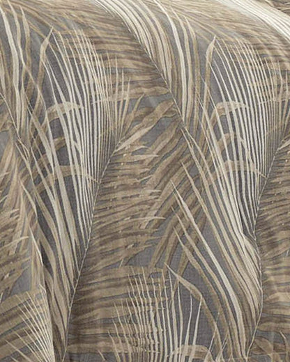 Tommy Bahama | Raffia Palms California King Comforter Set / Grey
