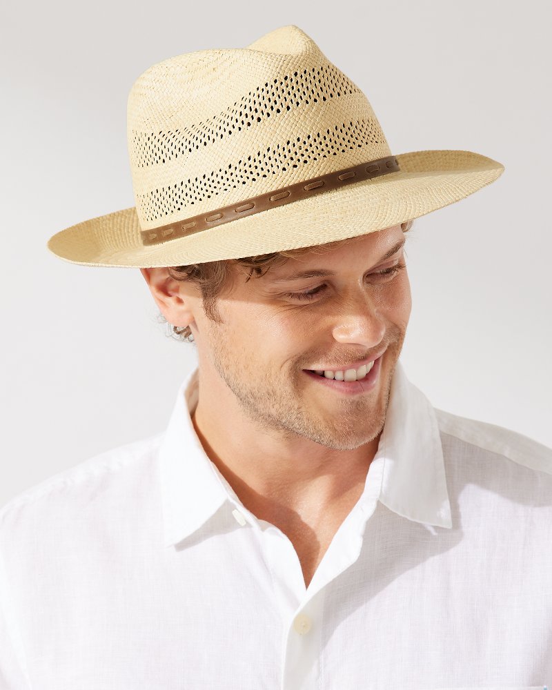 Tommy Bahama | Ezra Vented Panama Hat / Unbleached