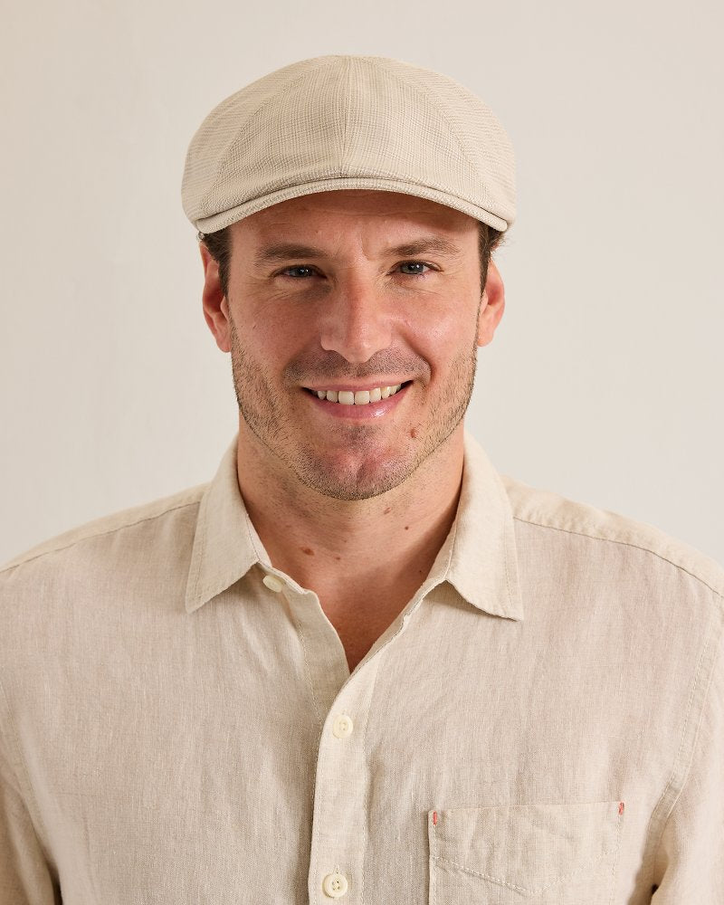 Tommy Bahama | Jeth 8-Panel Cap / Chalk Plaid
