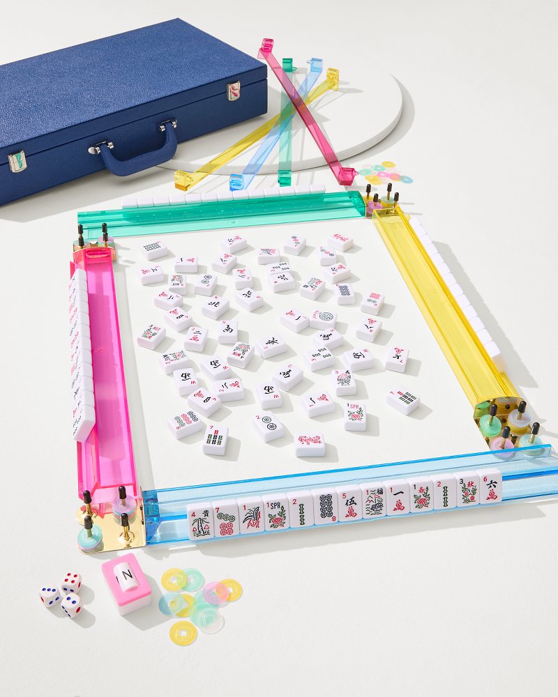 Tommy Bahama | Mahjong Game Set / Blue