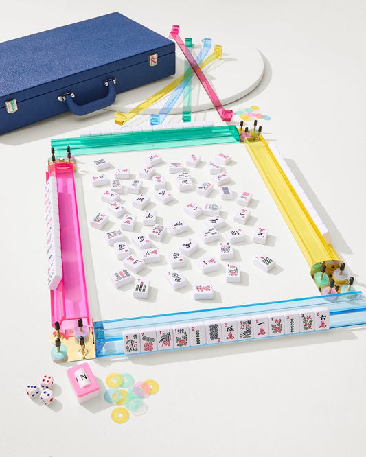 Tommy Bahama | Mahjong Game Set / Blue