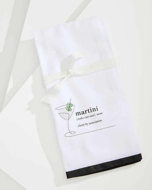 Tommy Bahama | Martini Bar Towel / White