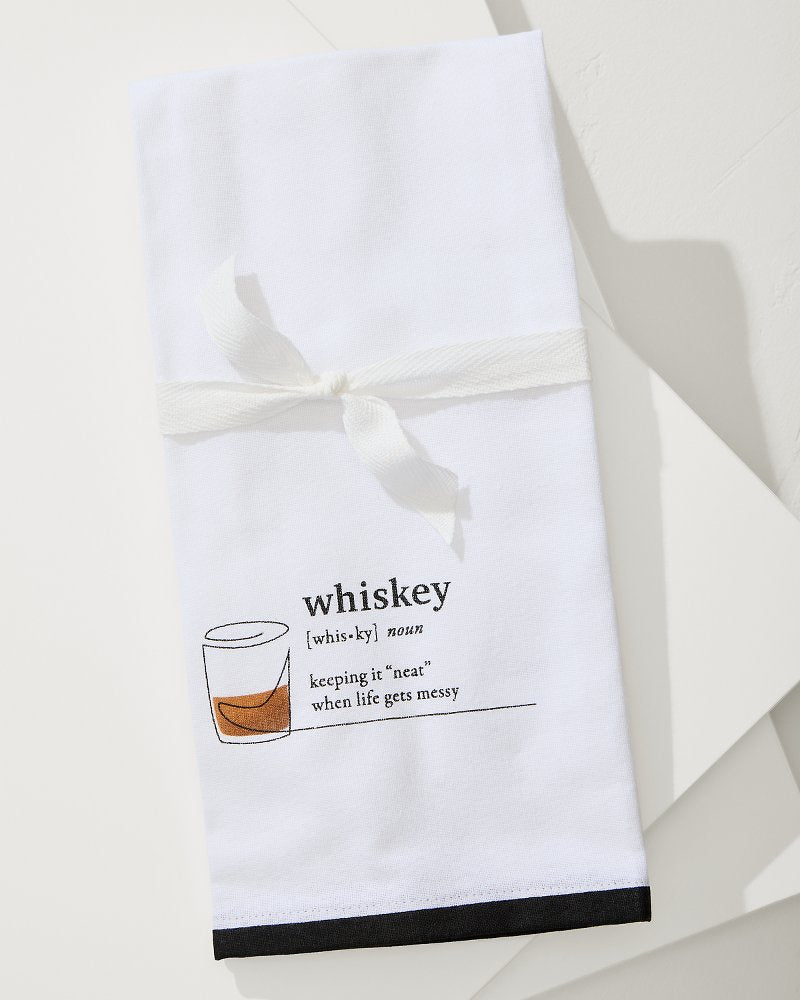 Tommy Bahama | Whiskey Bar Towel / White