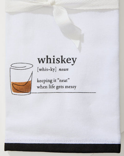 Tommy Bahama | Whiskey Bar Towel / White