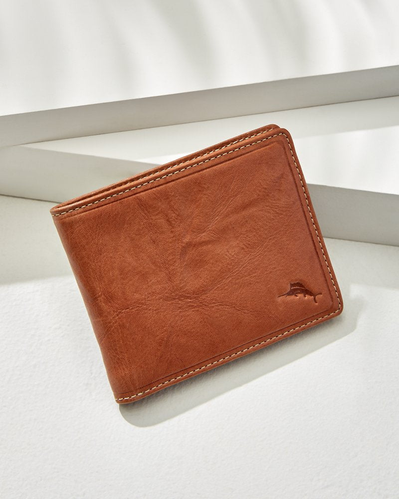 Tommy Bahama | Crunch Slimfold Wallet / Tan
