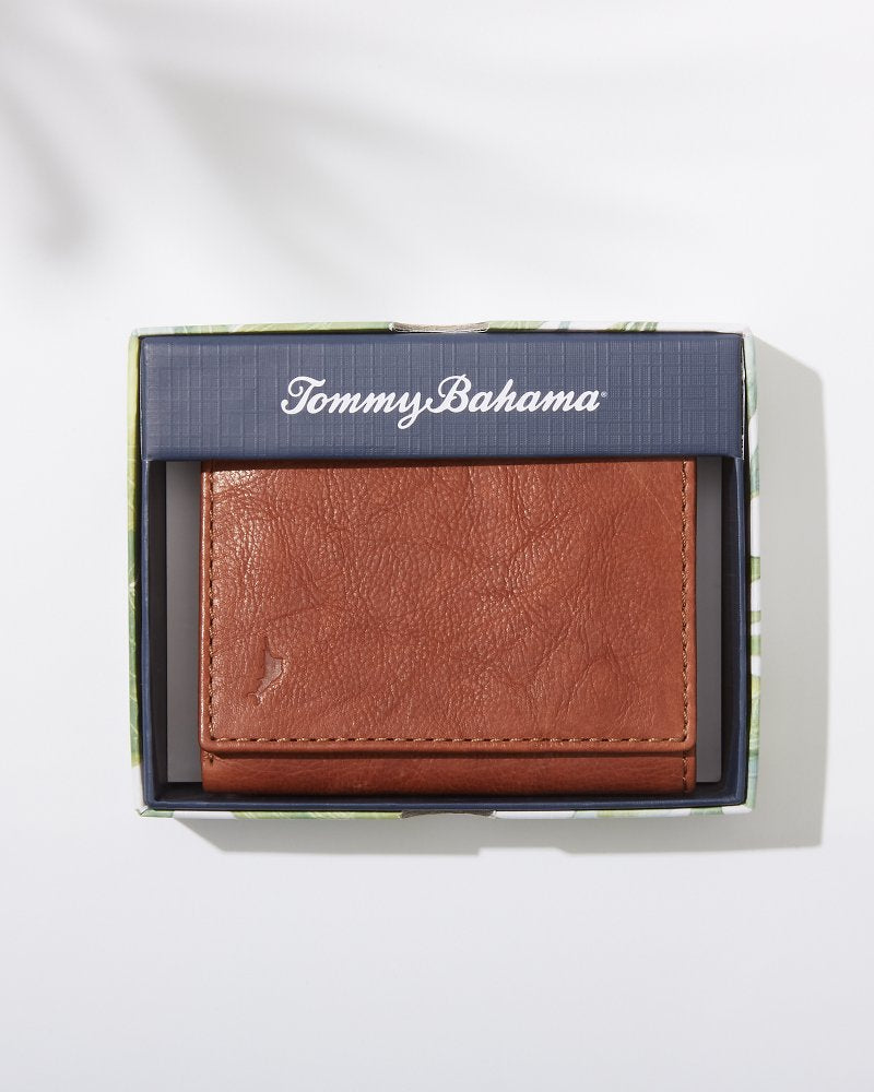 Tommy Bahama | Crunch Trifold Wallet / Tan