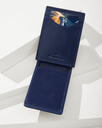 Tommy Bahama | Wide Magnetic Wallet / Navy