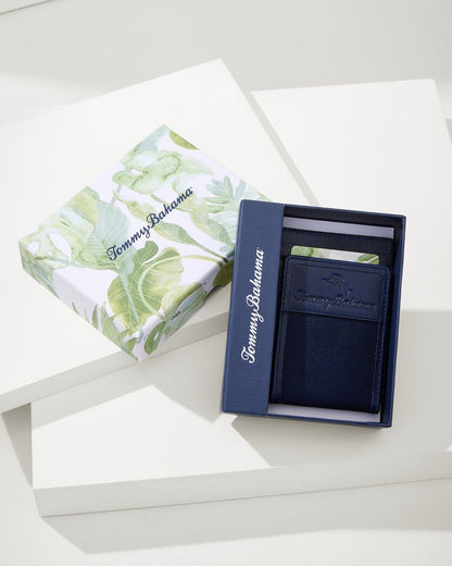 Tommy Bahama | Wide Magnetic Wallet / Navy