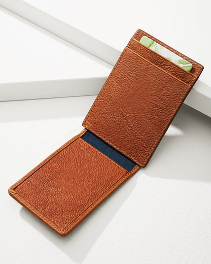 Tommy Bahama | Crunch Wide Magnetic Wallet / Tan