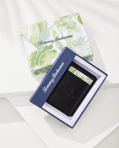 Tommy Bahama | Mag-Safe Phone Wallet / Black
